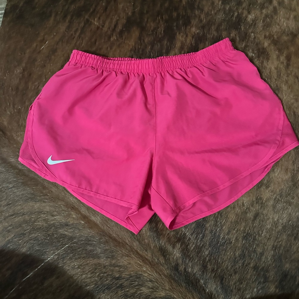 Nike Women's Vibrant Pink Athletic Shorts